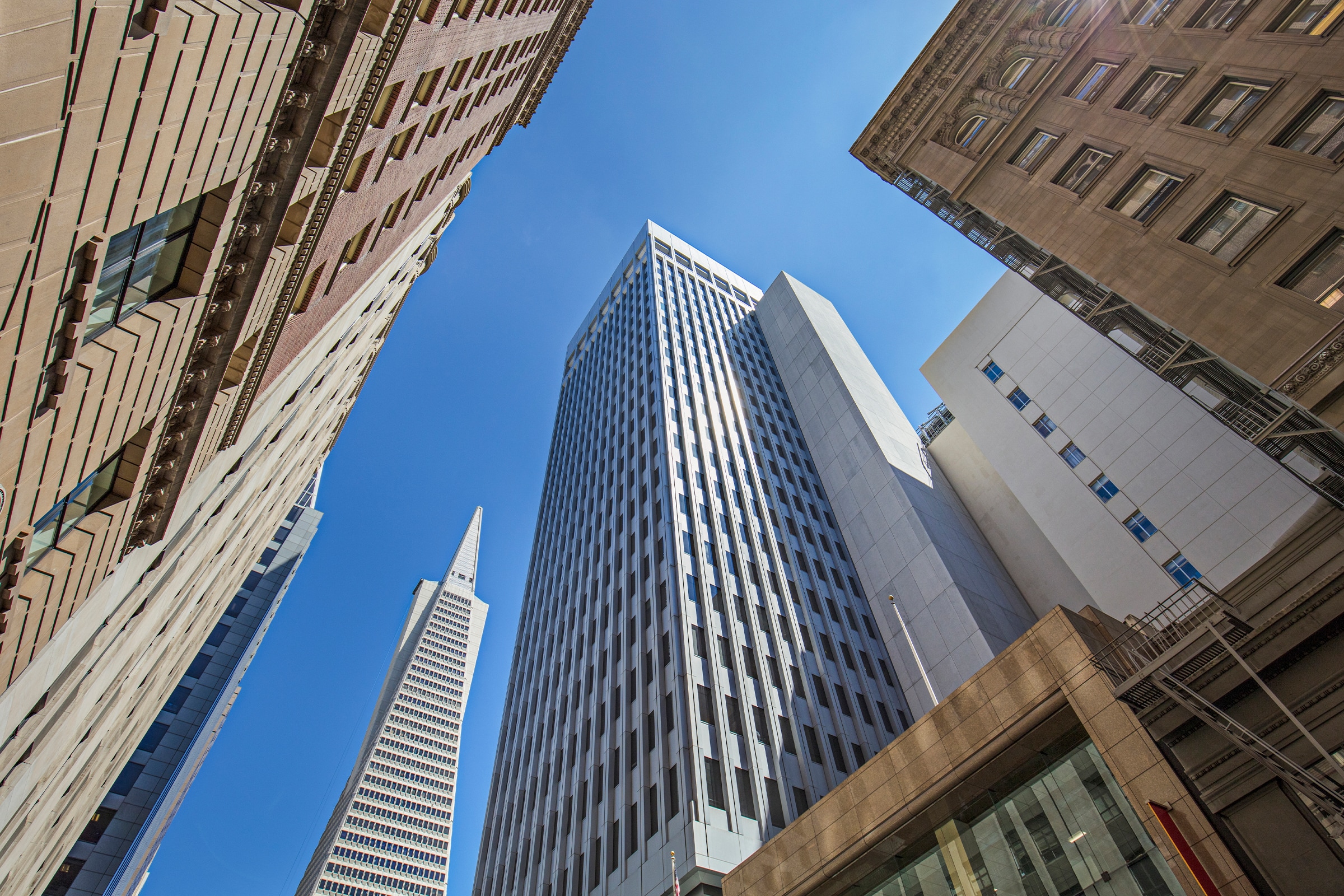 City view of buildings in San Francisco