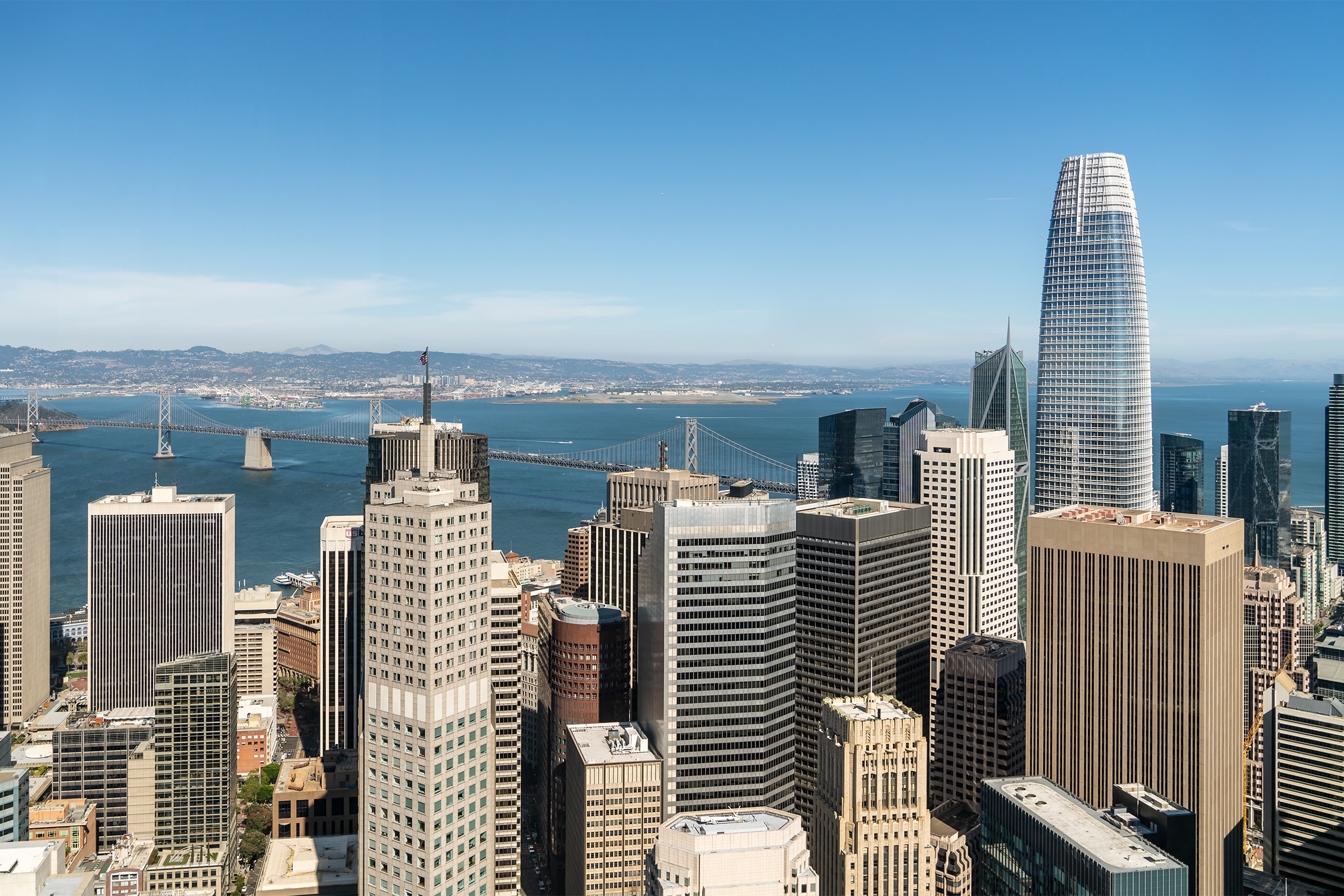 City view of buildings in San Francisco