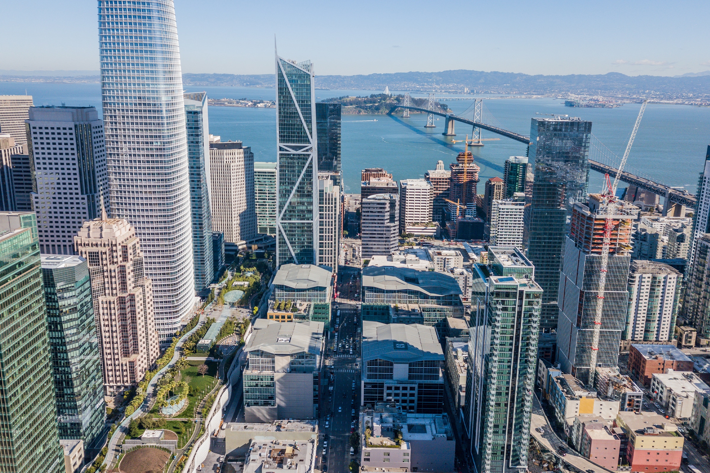 City view of buildings in San Francisco